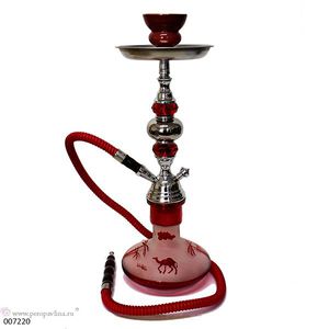 Кальян Оазис в40д13,5см HOOKAH красный
