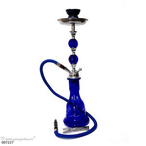 Кальян в50д13,5см HOOKAH синий