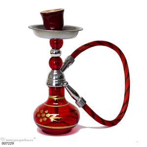 Кальян в19д8см HOOKAH красный