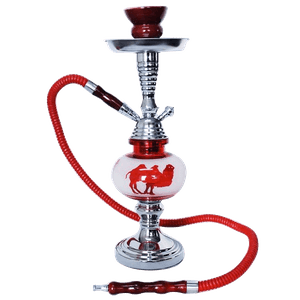 Кальян 3 Верблюда в39д12см HOOKAH красный