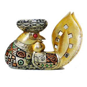 Подсвечник Петушок Этника 15х11см