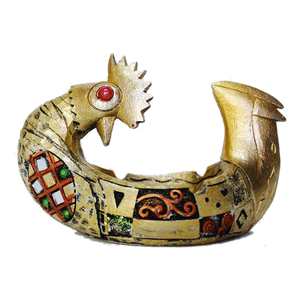 Пепельница Петушок Этника 15х10см