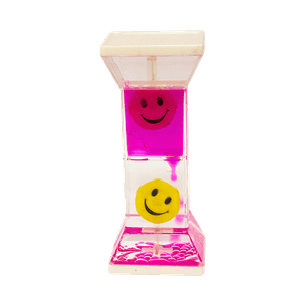 Релаксатор Антистресс Часы водяные 2 Смайлика 5х12 см цвет в ассортименте