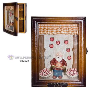 Ключница Домовой Уют и радость в доме 6кл20*25см