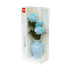 Ароматизатор Букет роз в вазе с аромамаслом Океан 18 см голубой