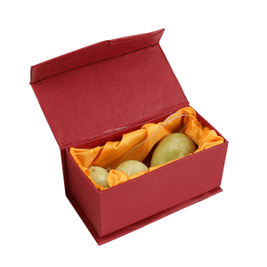 Массажер Яйцо 3 шт Нефрит в подарочной коробке