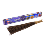 Благовоние HEM Все сезоны All Seasons шестигранник 20 палочек