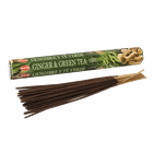 Благовоние HEM Имбирь Зеленый чай Ginger Green Tea шестигранник 20 палочек