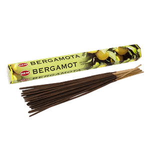 Благовоние HEM Бергамот Bergamot шестигранник 20 палочек