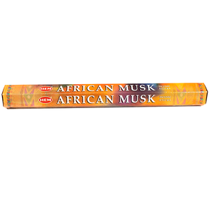 Благовоние HEM Африканский мускус African musk шестигранник 20 палочек