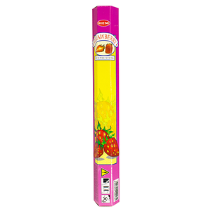 Благовоние HEM Клубника Strawberry шестигранник 20 палочек