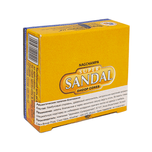 Благовоние Satya 30 гр конусы Сандал Super Sandal