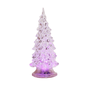 Ёлка с подсветкой 15 см прозрачная