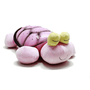 Ночник-проектор Черепашка-Девочка 32х15х26см розовый с USB проводом