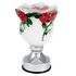 Аромалампа Розы 18 см сенсор цветы красные белая