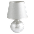 Лампа настольная Веста 34 см под серебро