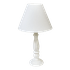 Лампа интерьерная Византия 50 см белая