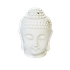Аромалампа Голова Будды 15 см диммер белая фарфор