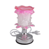 Светильник Тюльпан 18 см сенсор бело-розовая