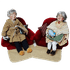 Куклы Бабушка c Дедушкой на кресле 2х39см