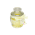 Свеча ароматическая в вазочке 10 см Ванильное мороженое кремовая