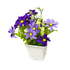 Цветы искусственные Герберы 19 см фиолетовые