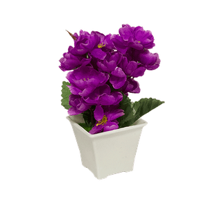 Цветы искусственные Орхидеи 19 см фиолетовые