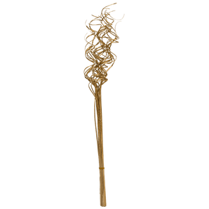 Ветки декоративные для флористических композиций 20шт 65см золото