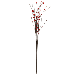 Ветки декоративные для флористических композиций Бусинки 65см