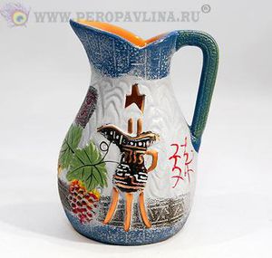 Аромалампа Этника Кувшин 9*12,5*7см керам/72шт
